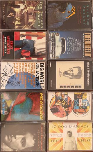 Cintas Cassette Pop, Rock, Country