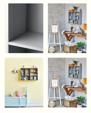 Estantería colgante para pared