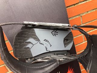 Equipo snowboard: tabla, funda, botas