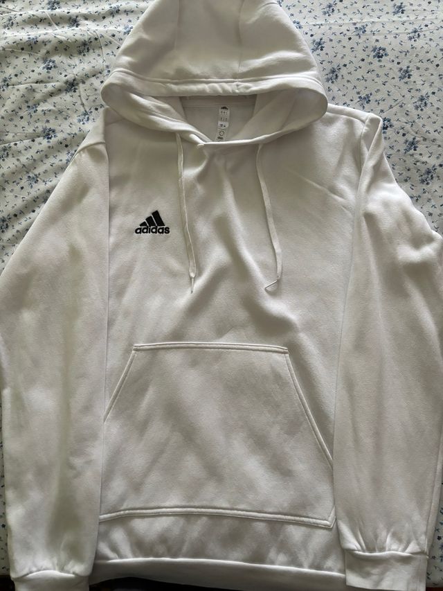 Felpa bianca adidas