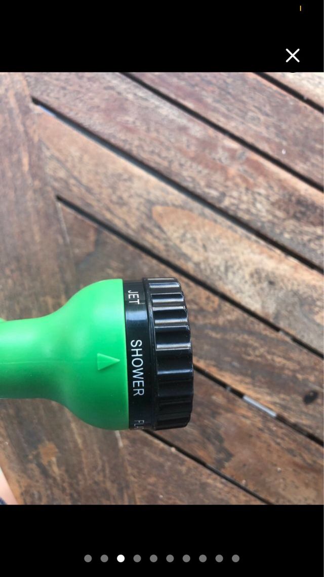 Pistola manguera jardin terraza