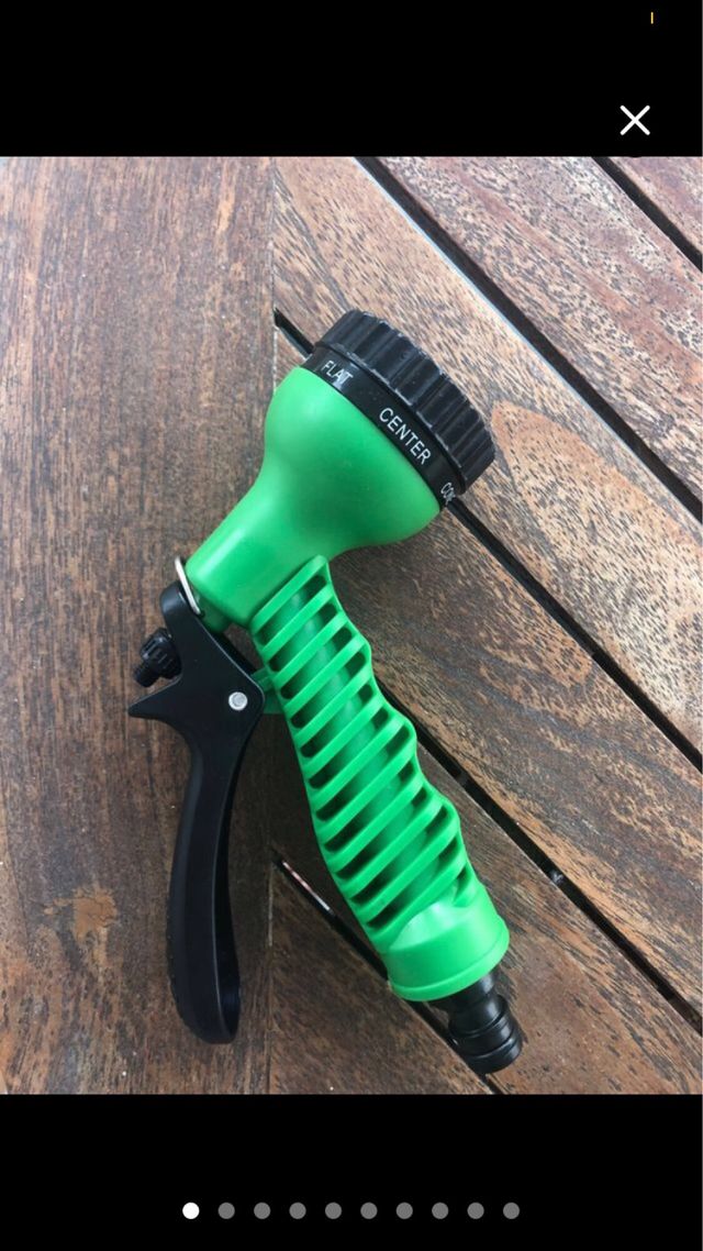 Pistola manguera jardin terraza