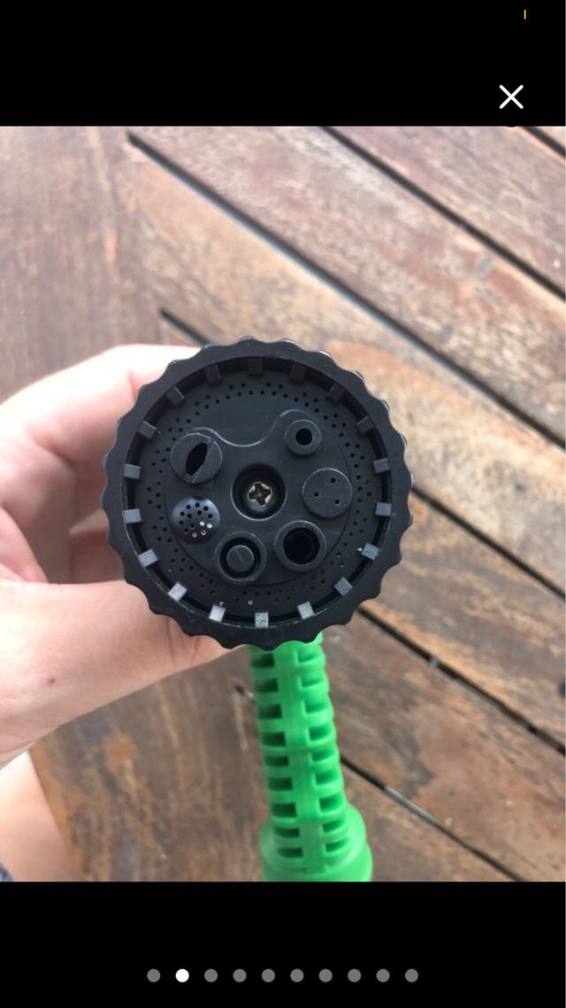 Pistola manguera jardin terraza