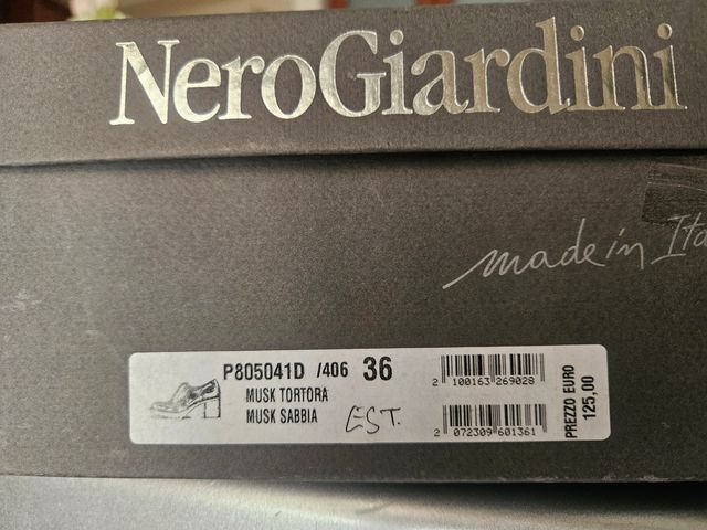 Scarpe in pelle" Nero Giardini "