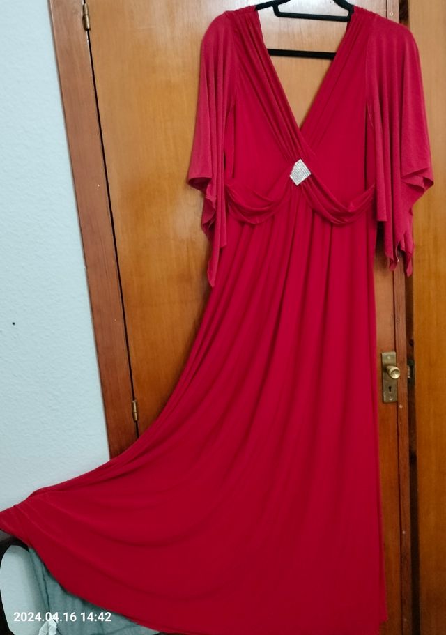 Vestido de fiesta, boda, americano.