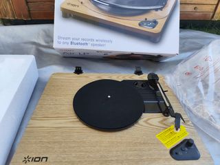 ION Audio Air LP Wood - Tocadiscos de vinilo Bluet