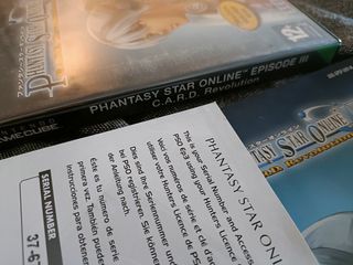 Phantasy star online III NINTENDO GC