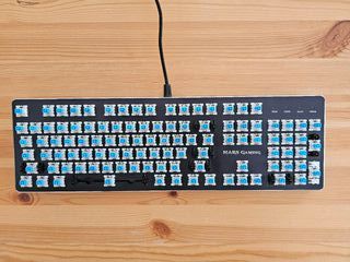 Teclado mecanico Mars Gaming MK4 Otemu Blue/Azul