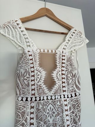 Vestido blanco For Love & Lemons