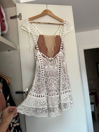 Vestido blanco For Love & Lemons