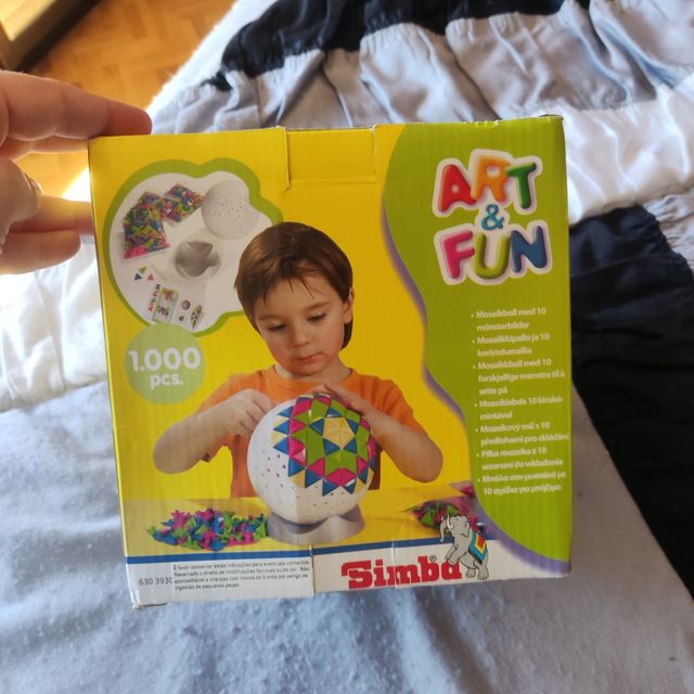 Bola de mosaicos art & fun de Simba