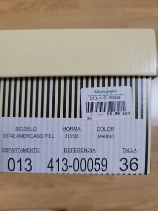 Mocasines Tizzas T-36