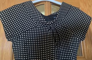 Vestido formal de lunares