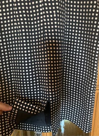 Vestido formal de lunares