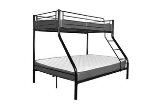 LITERA MATRIMONIO METALICA + 2 COLCHONES