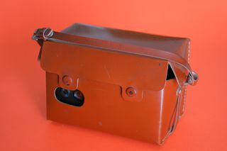 Cámara reflex estereoscópica Sputnik 6x6 de los 60