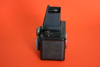 Cámara reflex estereoscópica Sputnik 6x6 de los 60