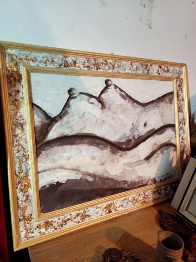 Grande quadro "madre natura"