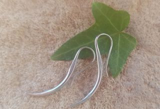 Pendientes étnicos de plata