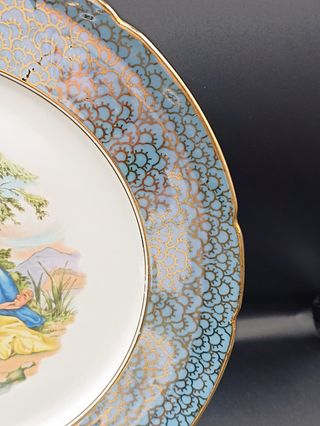 Set bandejas o platos porcelana