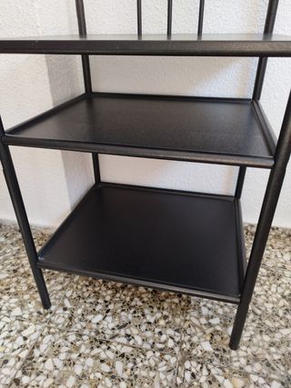 Mesita de noche metal ikea