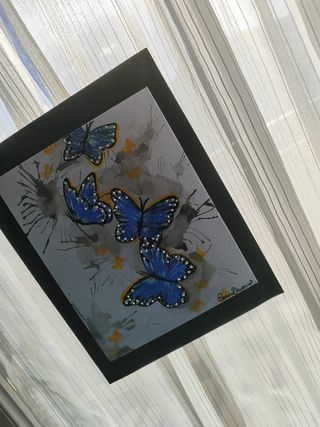 "libera/mente" quadro piccolo ufficio regalo