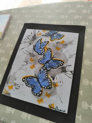 "libera/mente" quadro piccolo ufficio regalo