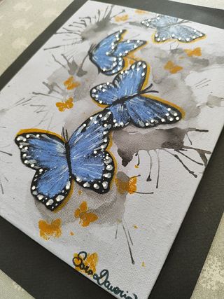 "libera/mente" quadro piccolo ufficio regalo