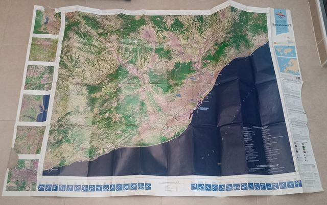 Juegos de la XXV Olimpíada Barcelona92 Ortoimagen