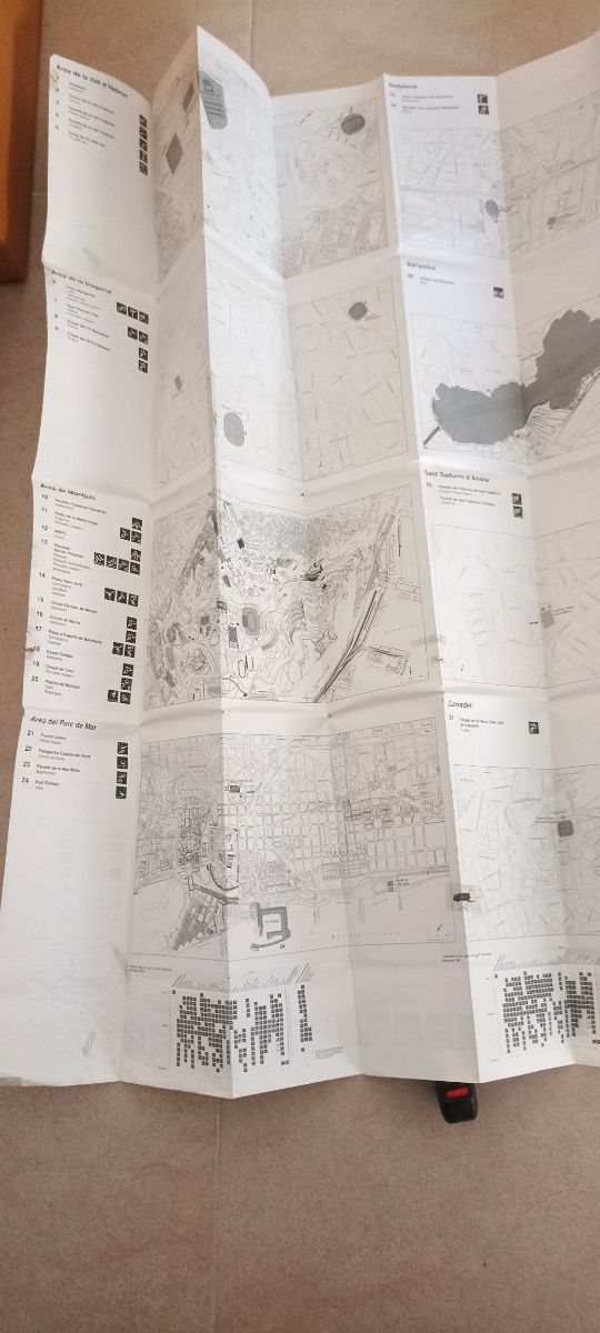 Juegos de la XXV Olimpíada Barcelona92 Ortoimagen