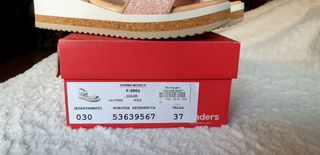 Sandalias Wonders nude plataforma planas Boda