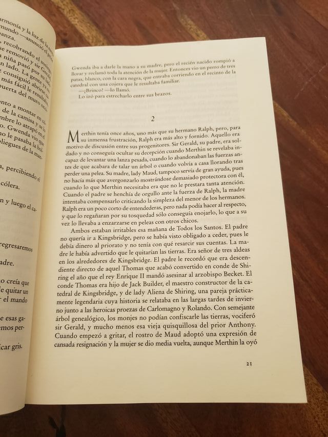 Un mundo sin fin Continuación Pilares de la Tierra