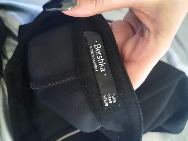 Gonna simil scamosciata