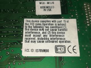 Matrox 590-05 Rev: B