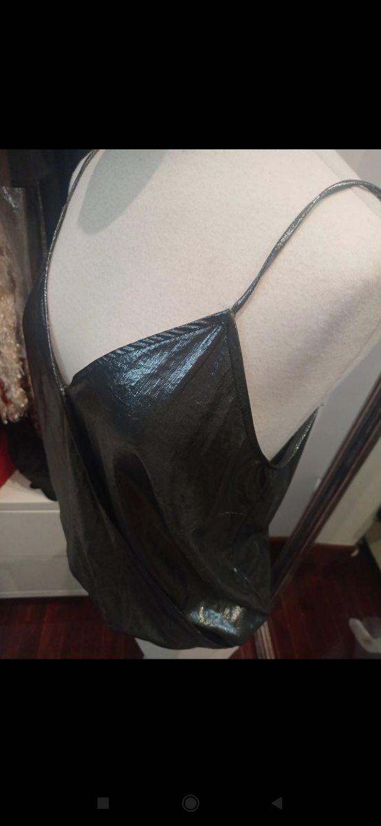 Body metalizado Bershka.XS