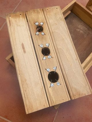 Tabla para rajar aceitunas