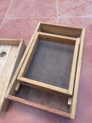 Tabla para rajar aceitunas