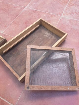 Tabla para rajar aceitunas