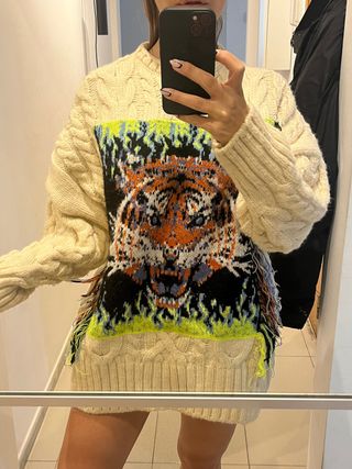 jersey oversize zara XS-S