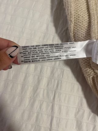 jersey oversize zara XS-S