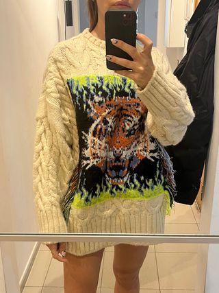 jersey oversize zara XS-S