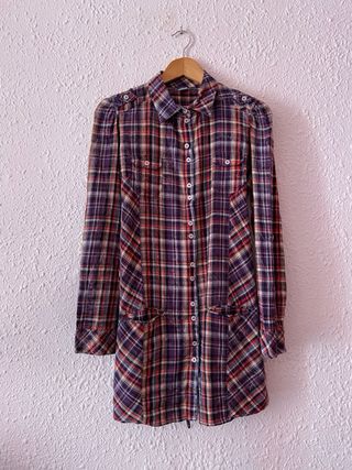 Camisa de cuadros de Zara