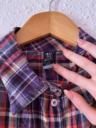 Camisa de cuadros de Zara