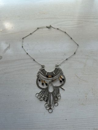 Collar de plata de holzkern