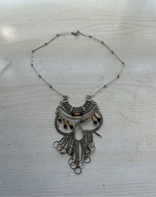 Collar de plata de holzkern