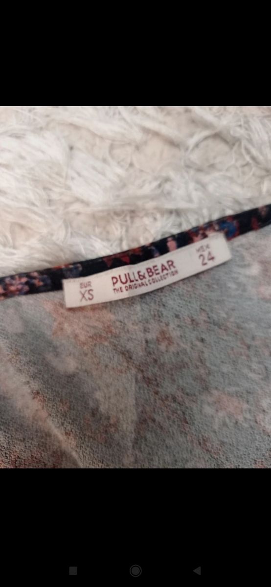 Vestido estampado XS