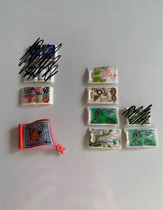 Playmobil varios libros y mapas