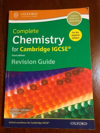 Complete Chemistry for Cambridge IGCSE