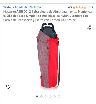 Bolsa-funda transporte silla de tijera