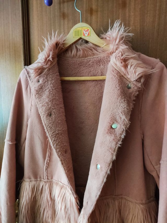 Abrigo Rosa Reversible M